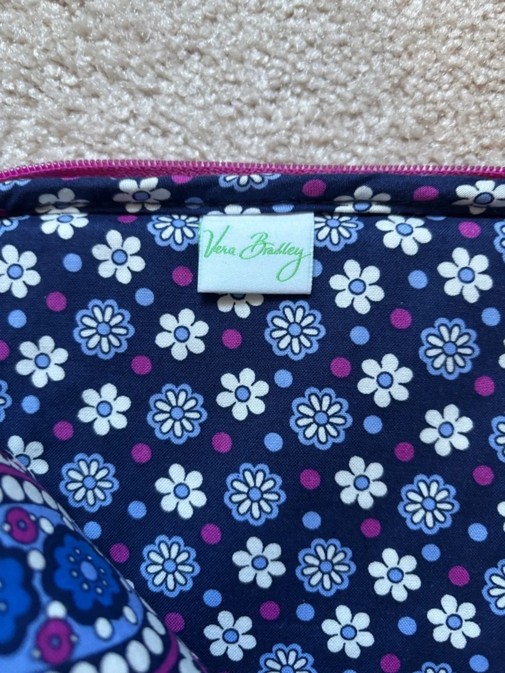 Vera Bradley Quilted Paisley Tech Sleeve